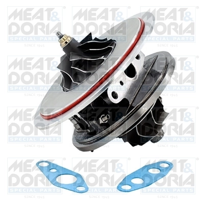 Core assembly, turbocharger